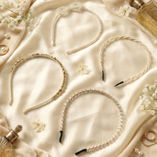 Premium Pearl & Beaded Designer Hair Band (1 Pc, Mix Design)