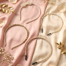 Premium Pearl & Beaded Designer Hair Band (1 Pc, Mix Design)