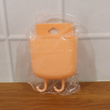 Multi-Purpose Plastic Wall Mounted Mobile Charging Holder (1 Pc)