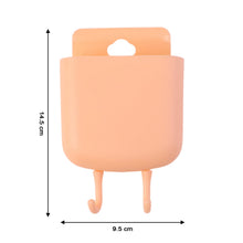 Multi-Purpose Plastic Wall Mounted Mobile Charging Holder (1 Pc)