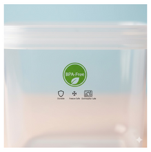 3-Piece Multicolor Airtight Container Set – Rectangular Food & Fridge Storage