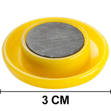 Durable Magnetic Button Set for Kids’ Experiments (10 Pc, Round Shape)