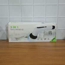 9-in-1 Electric Cleaning Brush with Long Extendable Handle (1 Set)