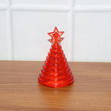 Premium LED Glowing Spiral Christmas Tree Night Lamp (1 Pc)